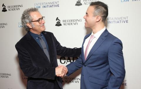 From left: Kenneth Abdo and UCLA Law student Christopher Chiang