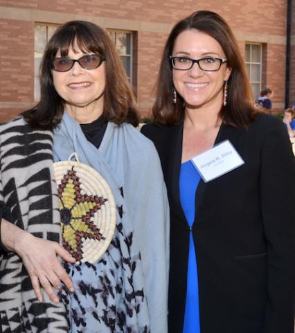 Carole GOldberg (left) and Angela RIley