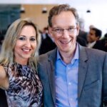 From left: Alicia Miñana ’87 and Rob Lovelace