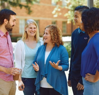 Jennifer Mnookin with UCLA Law students