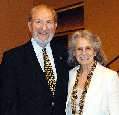 From left: Ralph and Shirley Shapiro