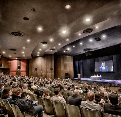 Audience scene from a UCLA Entertainment Symposium