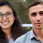 From left: Sonni Waknin and Michael Cohen 