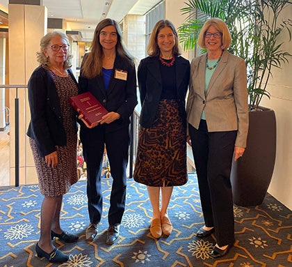 From left: Roberta Ramo, Nancy McLaughlin, Jill Horwitz and Carolyn Kuhl