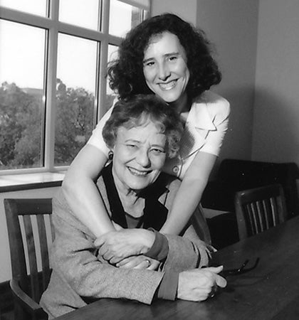 Top to bottom: Monique Lillard and Louise Lillard