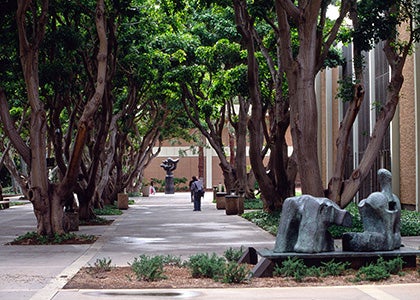 UCLA's Franklin D. Murphy Sculpture Garden