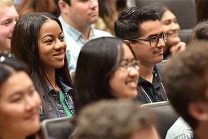 UCLA Law students in class