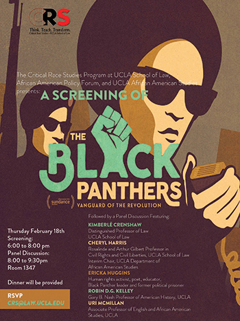 Black Panthers: Vanguard of the Revolution: Screening and Discussion