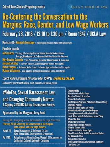 Re-Centering the Conversation to the Margins: Race, Gender, and Low Wage Workers