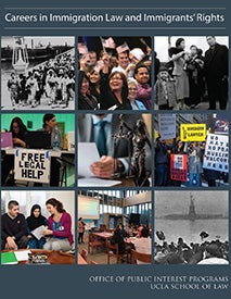 Cover for Careers in Immigration Law and Policy and Immigrants’ Right guide
