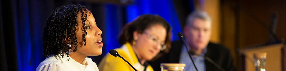 Speaker at an Emmett Institute syposium