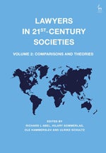 Book cover: Lawyers in 21st-Century Societies, vol. 2: Comparisons and Theories