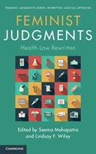 Book cover: Feminist Judgments: Health Law Rewritten