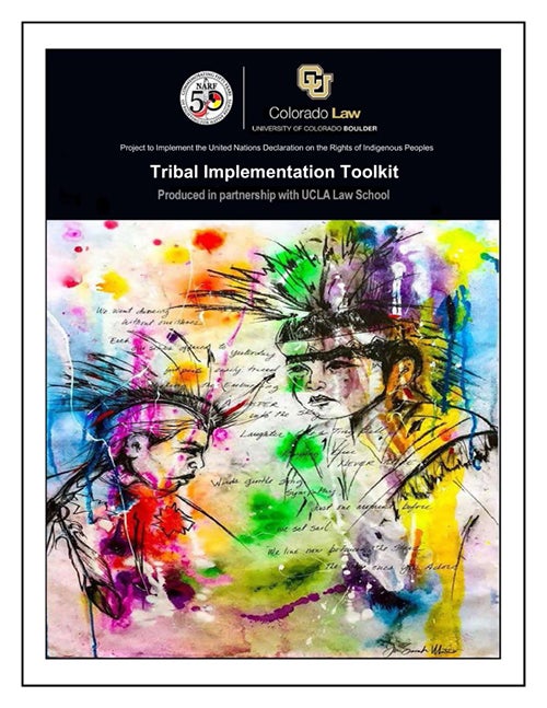 The cover of United Nations Declaration on the Rights of Indigenous Peoples: Tribal Implementation Toolkit