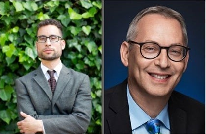 From left: Jake Grumbach and Richard Hasen