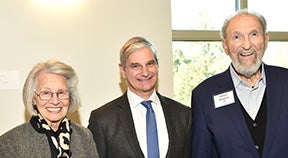 Shirley Shapiro, Eric Zolt and Ralph Shapiro ’58.