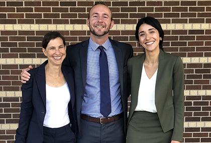From left: Talia Inlender, Eric Sype, and Monika Langarica.