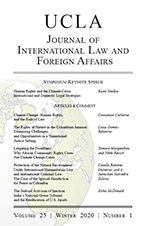 Journal of International Law & Foreign Affairs