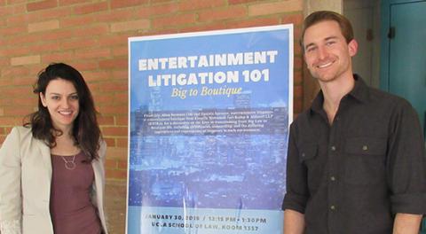 Daniela Spencer and Allen Secretov '14.